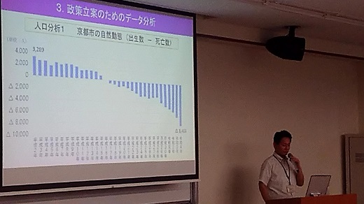 職員講演の様子